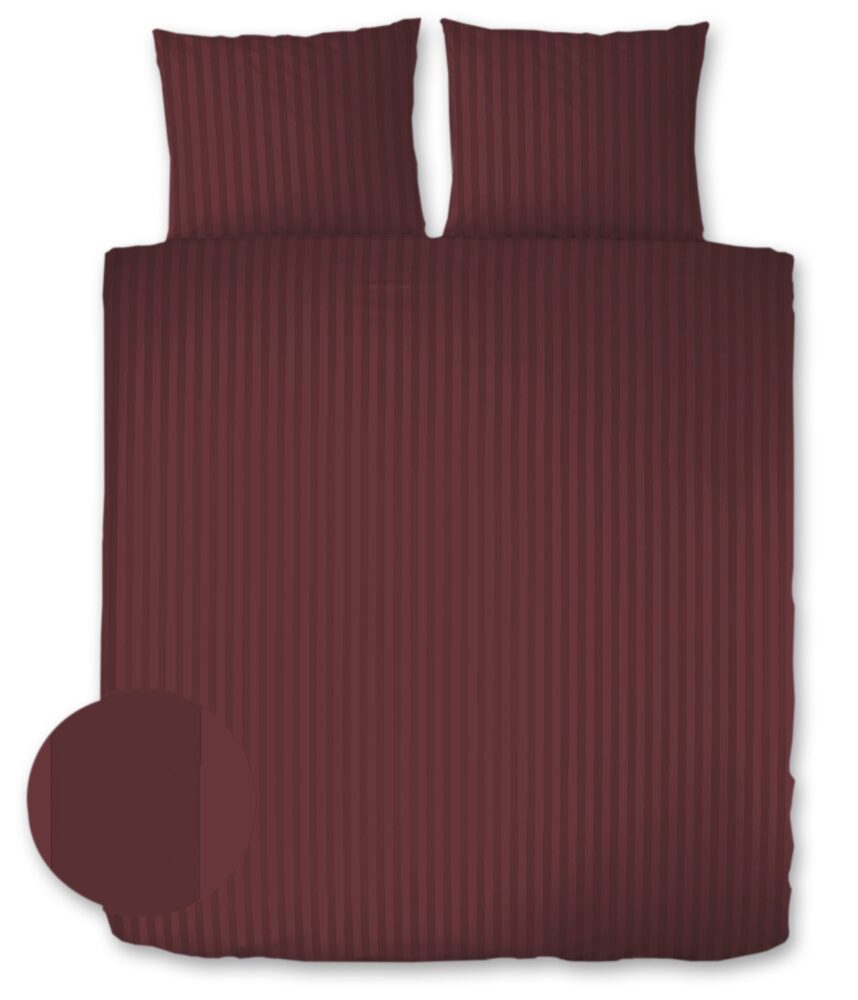 Funda nórdica Satinado rayas Zand 2 personas 200 x 200/220 cm main product photo